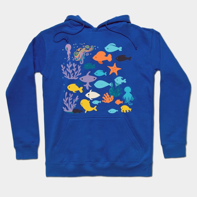 underwater world Hoodie by goingplaces